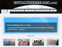 Tablet Screenshot of elmundosevebien.com